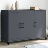 vidaXL Komoda antracit 100,5x39x72 cm od hladno valjanog čelika Cijene