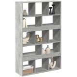 Sobna pregrada boja betona 100x33x156,5 cm konstruirano drvo | Eponuda.com