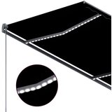  Automatska tenda sa senzorom za vjetar LED 300x250 cm antracit | shoptok.hr