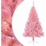 vidaXL Umjetna preddekorirana božićna jelka Roza 120 cm PVC, (5000075011) | Shoptok.si