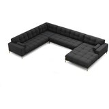 Cosmopolitan Design Temno siva kotna sedežna garnitura (levi kot) Bali – | Shoptok.si
