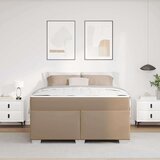  Krevetna konstrukcija Boja cappuccina 160 x 200 cm Umjetna koža | shoptok.hr