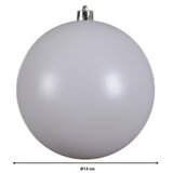 Dekordom novogodišnja dekoracija - hanging bauble 14cm 022274 - winter white - kmg ( 043304 ) Dekordom novogodišnja dekoracija - hanging bauble 14cm 022274 - winter white - kmg ( 043304 ) Slike