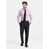 Ombre REGULAR cotton classic shirt - light pink | Eponuda.ba
