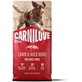 Carnilove Dog Active Adult, briketi - jagnjetina in divji prašič 12 kg | Shoptok.si