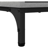 vidaXL Kreveta Beton siva 89,5 x 33 x 82 cm Konstruirano drvo | shoptok.hr