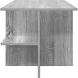  Kava Stol Siva sonoma 87 x 50 x 45 cm Konstrukcijsko drvo | shoptok.hr