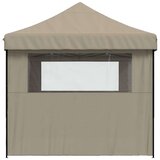 Šator za svadbe - šator za zabave Sivo-smeđa 279 x 410 x 315 cm Oxford tkanina | shoptok.hr