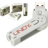 Lindy zaključavanje USB priključka USB Port Lock + Key 4-dijelni komplet bijela uklj. 1 ključ 40454 | Eponuda.ba