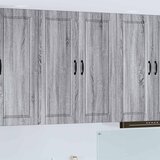  Ormar za Zid Siva Sonoma 80 x 31 x 100 cm Konstruirano drvo | shoptok.hr