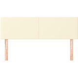  Uzglavlja krem 144x5x78/88 cm od umjetne kože | shoptok.hr