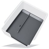 INF organizator za sredinsko konzolo za tesla model 3/Y - napol zavita silikonska podloga & prozorna škatla - siva grey model 1, (21732231) | Shoptok.si