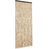 vidaXL Zavesa proti mrčesu bež 90x200 cm šenilja | Shoptok.si