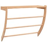 vidaXL Stalak za ručnike 60 x 25,5 x 49 cm od masivnog drva oraha | shoptok.hr