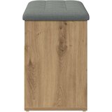  Klupa za cipele obrtnički hrast 82x32x45,5 cm izrađeno drvo | shoptok.hr
