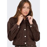 Only Prehodna jakna 'ONLANLIE' temno rjava / črna | Shoptok.si