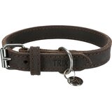 Trixie Kožna ogrlica za pse Rustic, Braon, 37-44 x 2.5 cm | Eponuda.com
