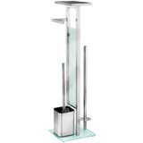Wenko 23364100 - WC četka DEBAR 21x70,5 cm inox/satinski/bela Cene