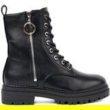 Shelvt Stylish black workers with metal detail | Shoptok.si