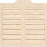  Vrata na rasklapanje 2 pcs Prirodna Masivna borovina - Prirodna 80 x 80 cm 2 | shoptok.hr