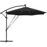  Suncobran 294 x 294 x 248 cm Poliester i aluminij Crna | shoptok.hr