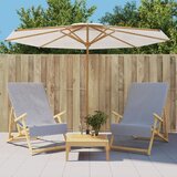 vidaXL brisače za plažo 2 kosa sive 60x135 cm tkanina 400 gsm Cene