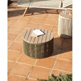 Kave Home Okrogla vrtna klubska mizica z mizno ploščo iz akacije ø 60 cm Dandara – | Shoptok.si