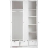 MID.YOU omara s klasičnimi vrati, bela | Shoptok.si