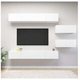  6-dijelni set TV ormarića bijeli od iverice | shoptok.hr