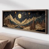 WALLXPERT LAC082-120 Multicolor Decorative Framed MDF Painting | Eponuda.com