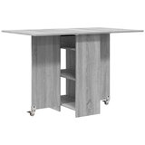 Blagovaonski stol 115 x 70 x 75 cm Konstruirano drvo - Siva Sonoma | shoptok.hr