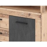 MID.YOU komoda, antracit, barve hrasta | Shoptok.si