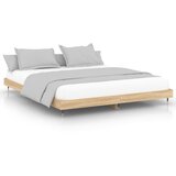 The Living Store Posteljni okvir sonoma hrast 160x200 cm inženirski les - Posteljni Okvir, (21526523) | Shoptok.si