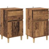  Nočna omarica 2 pcs Star les 40 x 35 x 70 cm Konstruiran les, (5000107144) | Shoptok.si