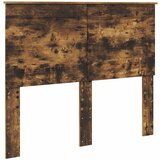 vidaXL Vzglavje z vzglavjem Dimljeni oreh 120 cm Konstruiran les, (5000109394) | Shoptok.si