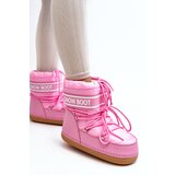 Boto Women's lace-up snow boots in pink Soia | Shoptok.si