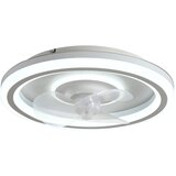 SULION Bela LED stropna svetilka z daljinskim upravljalnikom/z ventilatorjem Alan – | Shoptok.si