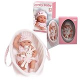  Lutka Lovely Baby 38cm u nosiljci roze ( 1042393 ) Cene