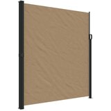  Bočna tenda na uvlačenje smeđesiva 220 x 300 cm | shoptok.hr