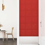  Zidne ploče od umjetne kože 12 kom boja vina 30 x 30 cm 1 08 m² | shoptok.hr