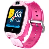 pametni sat jondy KW-44, 1.44"IPS colorful screen 240*240, ASR3603S, nano sim card, 192+128MB, GSM(B3/B8), LTE(B1.2.3.5.7.8.20) 700mAh battery, built in tf card: 512MB, gps,compatibility with ios and android, pink, host: 53.3*43.5*16mm strap: 230*20mm, 48g