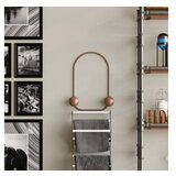 Lessentiel Maison zidna vešalica frog, 2 kukice, bronzane boje | ePonuda.com