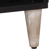 TV ormar s ladicama Bijelo 100 x 33 5 x 46 cm Čvrsto drvo manga - Bijelo | shoptok.hr