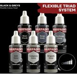 The Army Painter Warpaints Fanatic: Black & Greys - Matt Black | Shoptok.si