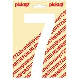 Pickup Naljepnica (Motiv: 7, Bijele boje, Visina: 150 mm) | shoptok.hr