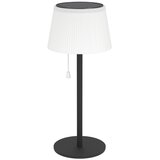 Eglo 901898 -LED Solarna stona lampa SCORDIANO LED/2,3W/3,7V 1800mAh IP44 crna | Eponuda.com