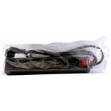 Boschmann Podaljšek kabelski 6x220V 1,5m s stikalom črn SELLY 381.144S | Shoptok.si
