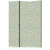  Paravan - Giraffe Pattern - Animal Pattern in Turquoise Spots on a Light Background 135x172 Akustični | shoptok.hr