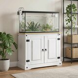 vidaXL Stalak za akvarij CORONA Bijela i smeđa 81,5 x 37 x 73 cm Cijene