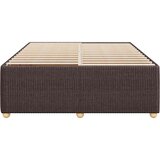  Okvir za krevet bez madraca tamnosmeđi 140 x 190 cm od tkanine | shoptok.hr